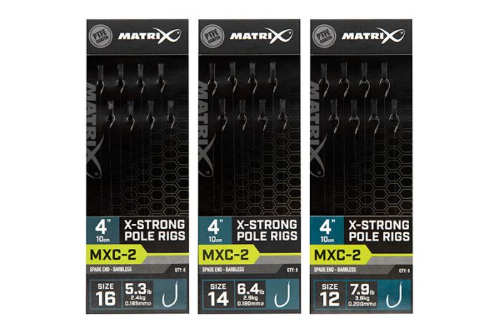 Matrix - MXC-2 - Barbless X-Strong Pole Rig - 8pcs