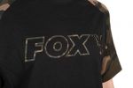 Fox - Black / Camo Outline T