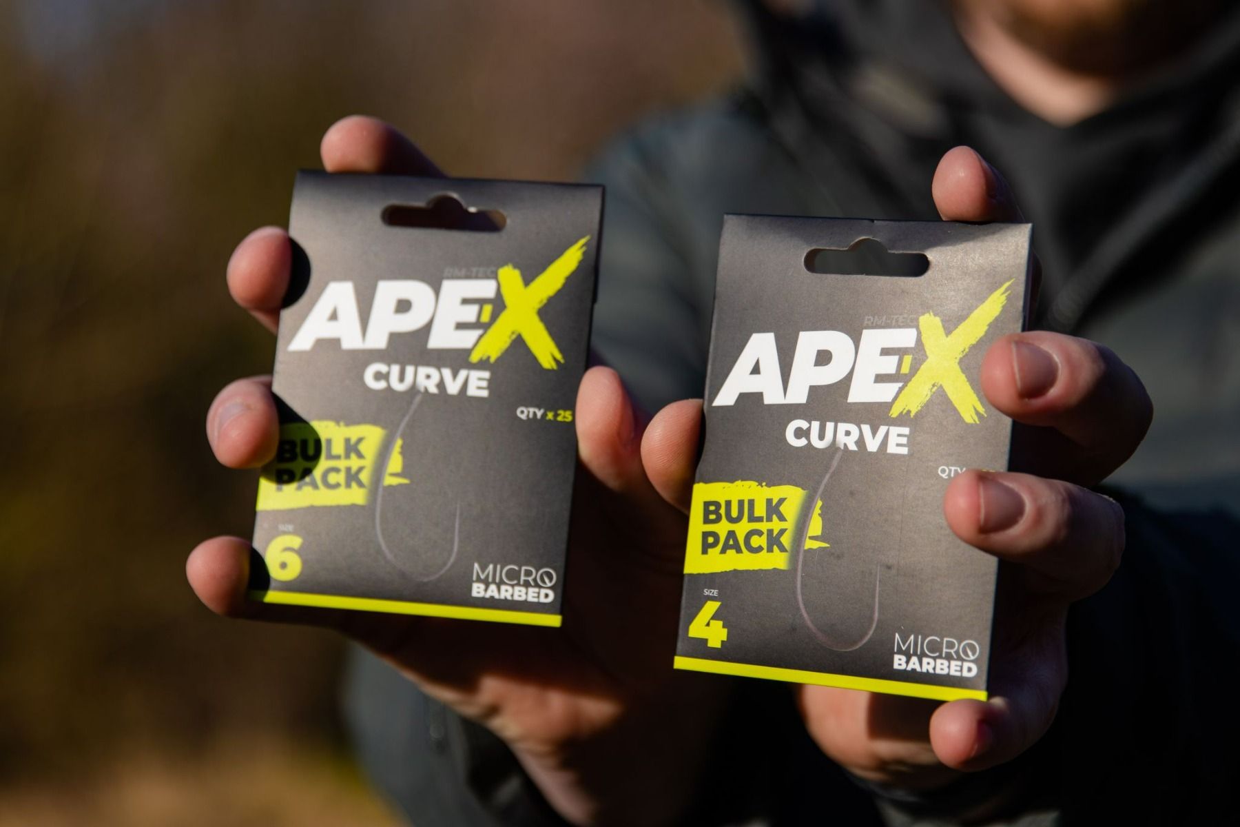 Ridgemonkey Ape-X Curve Barbed size 4 Bulk Pack