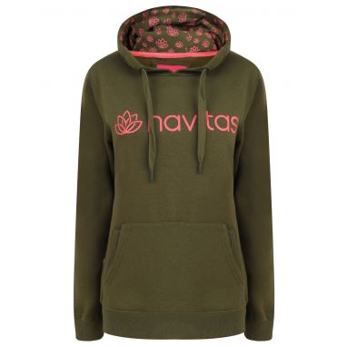 Navitas - Women's Green and Pink Lily Hoodie