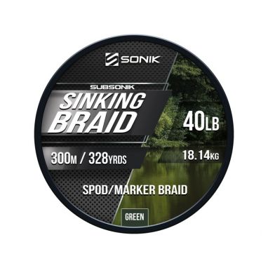 Sonik SUBSONIK GREEN Fishing Line - All Breaking Strains, 1200m