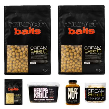 Munch Baits - Cream Seed 14mm Mega Deal #1